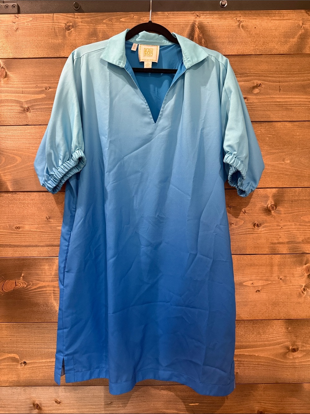 Emily McCarthy Ombre Blue Dress